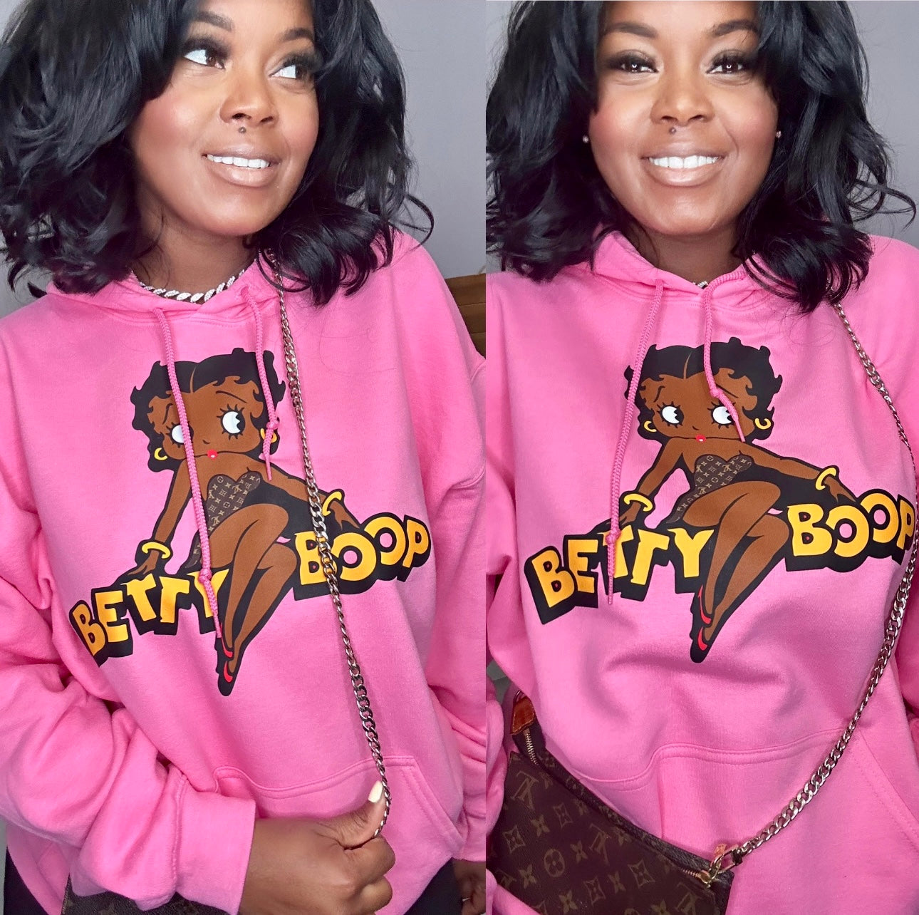 Designer BB Pink Hoodie