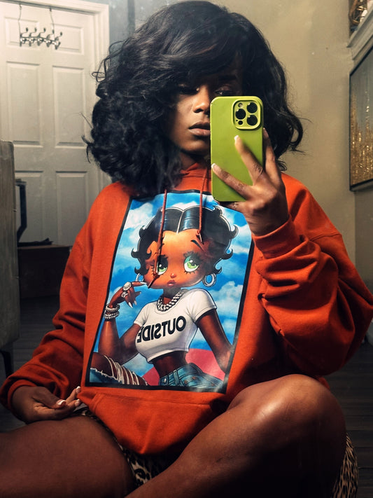 Exclusive Pretty Pic B (burnt orange)