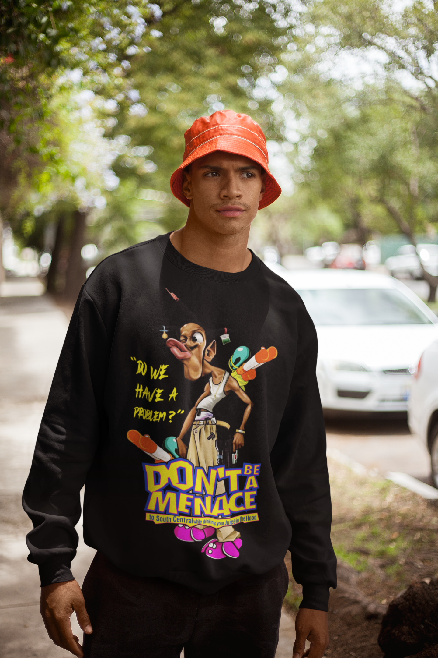 Don’t be a Menace crewneck